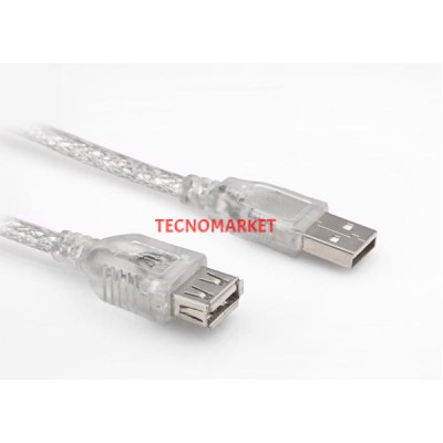 S-link SL-AF30 30cm Usb 2.0 AM To AF Şeffaf Uzatma Kablosu