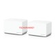MERCUSYS HALO H70X-2 AX1800 Tüm Ev Mesh WiFi 6 Sistemi 2-li paket MERCUSYS HALO H70X-2 AX1800 Tüm Ev Mesh WiFi 6 Sistemi 2-li paket