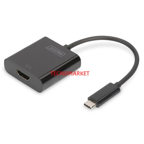 DIGITUS DA-70852 HDMI-USBC Görüntü Adaptörü DIGITUS DA-70852 HDMI-USBC Görüntü Adaptörü