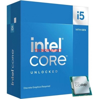 INTEL CORE i5 14600KF 44MB 8çekirdekli VGA YOK 1700p 125w Kutulu+Fansız