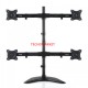 DARK 13/27" VM43 DK-AC-VM43 Hareketli Siyah 4 kollu yatay Masaüstü Monitör Standı DARK 13/27" VM43 DK-AC-VM43 Hareketli Siyah 4 kollu yatay Masaüstü Monitör Standı