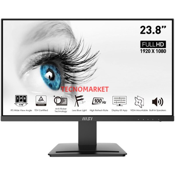 MSI 23.8" IPS MP243X 1MS 100HZ HDMI GAMING MONİTÖR 1920X1080 MSI 23.8" IPS MP243X 1MS 100HZ HDMI GAMING MONİTÖR 1920X1080