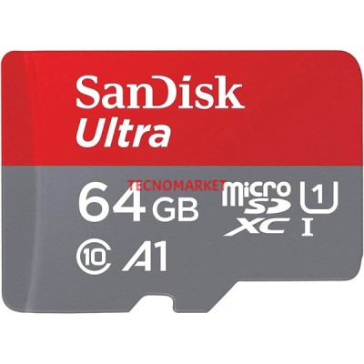 SANDISK 64GB ULTRA SDSQUAB-064G-GN6MN MICRO-SD HAFIZA KARTI