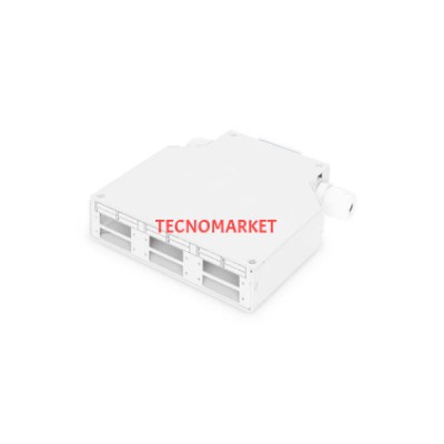 DIGITUS 6port F/O SC/DX Boş Patch Panel Ray Tipi DN-96890