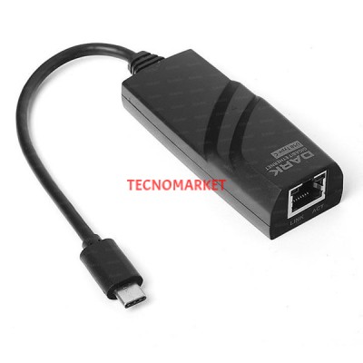 DARK DK-AC-U31XGLAN Type-C 10/100/1000Mbps Gigabit Ethernet Adaptörü