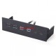 DARK DK-AC-U3A5X2 2port USB 3.0 Siyah USB Çoklayıcı Hub 5.25" Dahili DARK DK-AC-U3A5X2 2port USB 3.0 Siyah USB Çoklayıcı Hub 5.25" Dahili