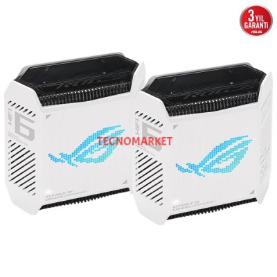 ASUS ROG RAPTURE  GT6(W-2-PK) AX10000 ROUTER BEYAZ