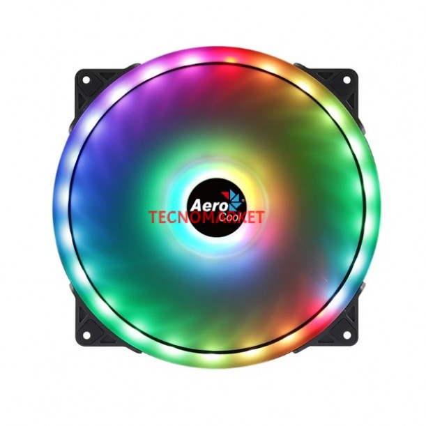 AEROCOOL DUO20 AE-CFDUO20 RGB 4pin 140mm Kasa Fanı AEROCOOL DUO20 AE-CFDUO20 RGB 4pin 140mm Kasa Fanı