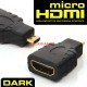 DARK DK-HD-AHDMIXMICRO mHDMI-HDMI Görüntü Adaptörü Siyah DARK DK-HD-AHDMIXMICRO mHDMI-HDMI Görüntü Adaptörü Siyah