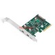 DARK DK-AC-U31P3G2 PCI Express (PCIe) 2port USB 3.0,Type-C Çevirici Kart DARK DK-AC-U31P3G2 PCI Express (PCIe) 2port USB 3.0,Type-C Çevirici Kart