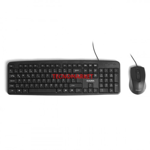 DARK USB Q Trk Standart Klavye - Mouse Set DK-AC-KM1030 DARK USB Q Trk Standart Klavye - Mouse Set DK-AC-KM1030