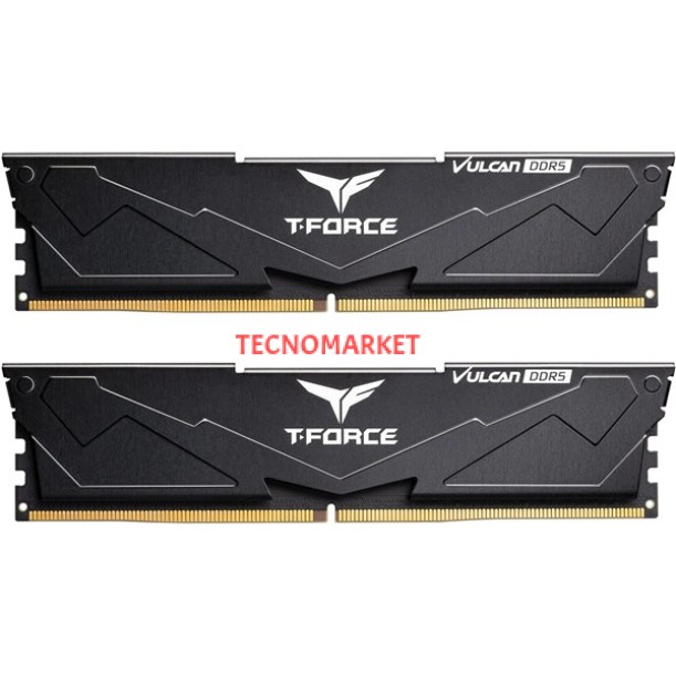 TEAM 32GB (2X 16GB) DDR5 6400MHZ CL40 DUAL KIT PC RAM T-FORCE FLBD532G6400HC40BDC01 TEAM 32GB (2X 16GB) DDR5 6400MHZ CL40 DUAL KIT PC RAM T-FORCE FLBD532G6400HC40BDC01