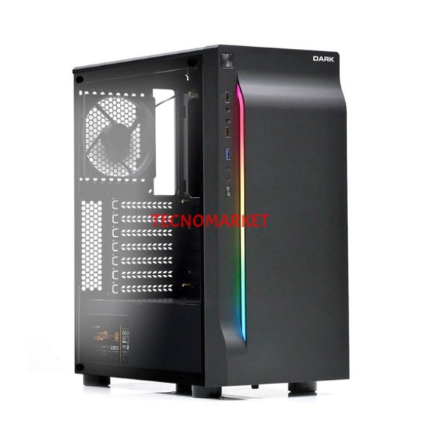 DARK ELEGANCE DKCHELEGANCE POWERSIZ Gaming Mid-Tower PC Kasası DARK ELEGANCE DKCHELEGANCE POWERSIZ Gaming Mid-Tower PC Kasası