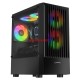 RAMPAGE LYRA Mesh GAMING M-ATX Mid-T PC Kasası Siyah 3X 12cm RGB Fan RAMPAGE LYRA Mesh GAMING M-ATX Mid-T PC Kasası Siyah 3X 12cm RGB Fan