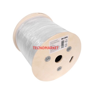 S-link SL-CAT7100M 100m Siyah S/FTP CCA CAT7 Gold Uçlu Ağ Bağlantı Kablosu