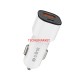 S-LINK SL-EC38PD TypeC to TypeC Kablolu 38W PD + USB QC3.0 Beyaz Araç Şarj Cihazı S-LINK SL-EC38PD TypeC to TypeC Kablolu 38W PD + USB QC3.0 Beyaz Araç Şarj Cihazı