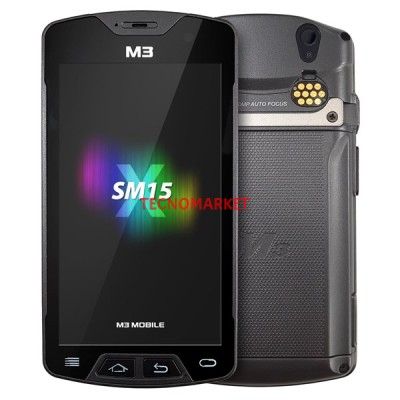 M3 MOBİLE TN15 2.0ghz 4G LTE (2D) Karekod Android 8.1 El Terminali 4GB RAM/64GB
