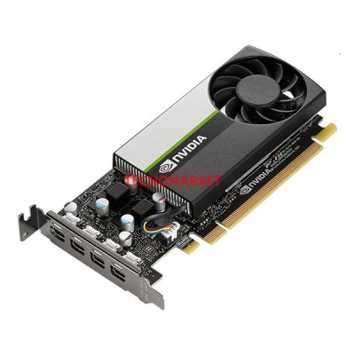 PNY T1000 8GB VCNT1000-8GB-SB GDDR6 128bit 4X mDP PCIe 16X v3.0 Kutusuz