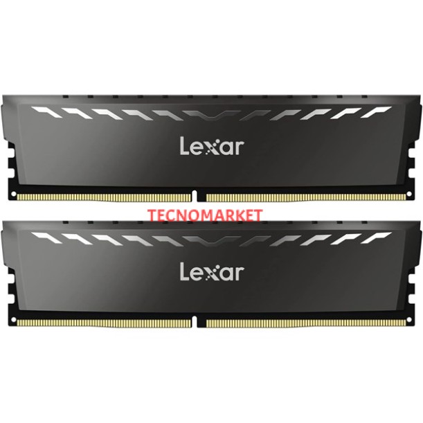 LEXAR 32GB (2X 16GB) DDR4 3600MHZ DUAL KIT PC RAM THOR LD4BU016G-R3200GDXG LEXAR 32GB (2X 16GB) DDR4 3600MHZ DUAL KIT PC RAM THOR LD4BU016G-R3200GDXG
