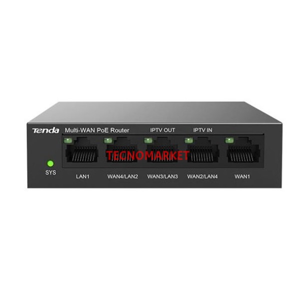 TENDA 5port G0-5G-PoE GIGABIT VPN ROUTER TENDA 5port G0-5G-PoE GIGABIT VPN ROUTER