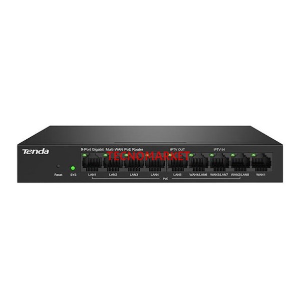 TENDA 8port G0-8G-PoE GIGABIT VPN ROUTER TENDA 8port G0-8G-PoE GIGABIT VPN ROUTER