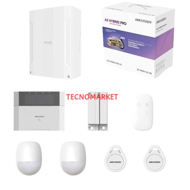 HIKVISION DS-PHA64-KIT-WE KABLOLU HIRSIZ ALARM KİTİ AX HYBRID PRO HIKVISION DS-PHA64-KIT-WE KABLOLU HIRSIZ ALARM KİTİ AX HYBRID PRO