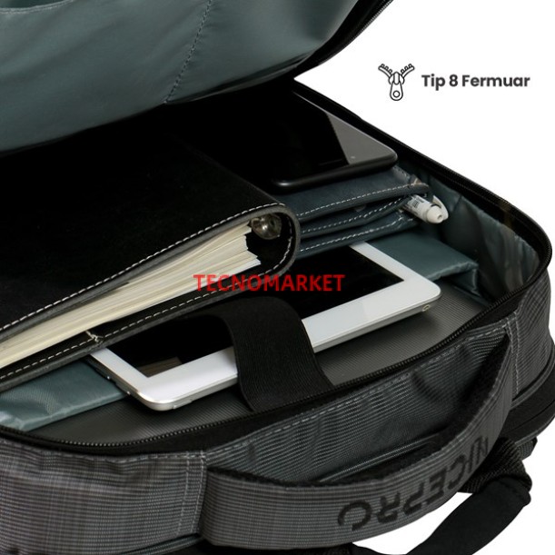 NPO TRV02 Travela 16" Siyah Notebook Sırt Çantası Genişleyebilir NPO TRV02 Travela 16" Siyah Notebook Sırt Çantası Genişleyebilir