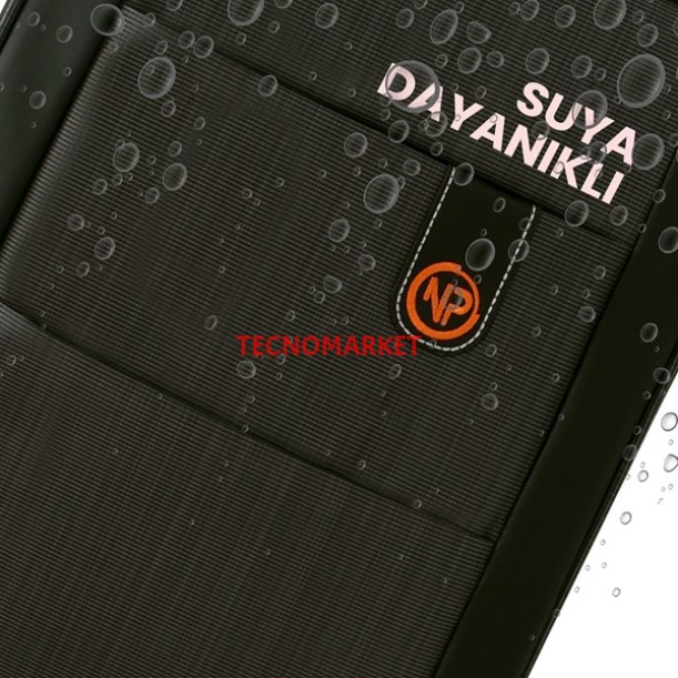 NPO TRV02 Travela 16" Siyah Notebook Sırt Çantası Genişleyebilir NPO TRV02 Travela 16" Siyah Notebook Sırt Çantası Genişleyebilir