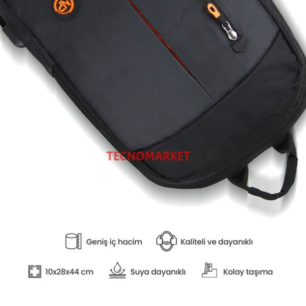 NPO Citylife CL01S Smart 16" Siyah Notebook Sırt Çantası NPO Citylife CL01S Smart 16" Siyah Notebook Sırt Çantası