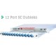 AGER 1U 12 Fiberli SM SC DX Fiber Optik Siyah Patch Panel Rack Tipi Full Set AG-FO01U12SCD-A-S1 AGER 1U 12 Fiberli SM SC DX Fiber Optik Siyah Patch Panel Rack Tipi Full Set AG-FO01U12SCD-A-S1