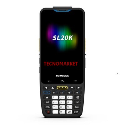 M3 Mobile 4.0 SL20KX/W Wlan Bluetooth Android 13 El Terminali 4GB RAM/64GB