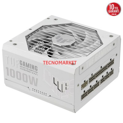 ASUS 1000W 80+ GOLD TUF GAMING TAM MODÜLER POWER SUPPLY BEYAZ