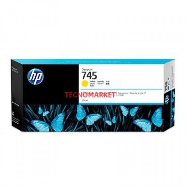 HP F9K02A (745) Sarı 300 Ml Genıs Format Murekkep Kartusu HP F9K02A (745) Sarı 300 Ml Genıs Format Murekkep Kartusu