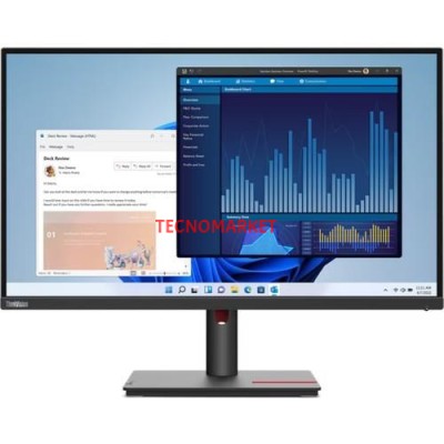 LENOVO 27" IPS T27H-30 THINKVISION 63A3GAT1TK 4MS 60HZ HDMI-DP USBC KURUMSAL MONİTÖR 2560X1440
