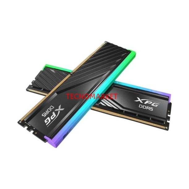 XPG 48GB (2X 24GB) DDR5 6400MHZ CL32 RGB DUAL KIT PC RAM LANCER BLADE AX5U6400C3224G-DTLABRBK XPG 48GB (2X 24GB) DDR5 6400MHZ CL32 RGB DUAL KIT PC RAM LANCER BLADE AX5U6400C3224G-DTLABRBK
