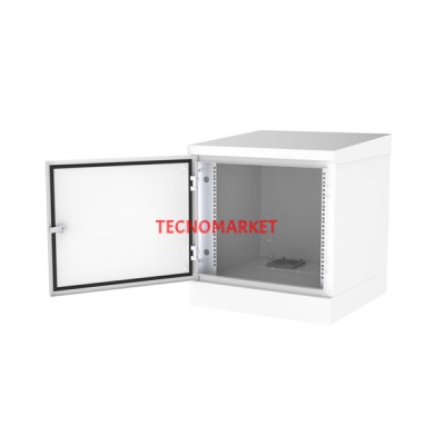 AGER 9U 600x600mm IP66 Dış Ortam Duvar Tipi Kabinet AG-OB09U6060B2-D-A-M1 Basic
