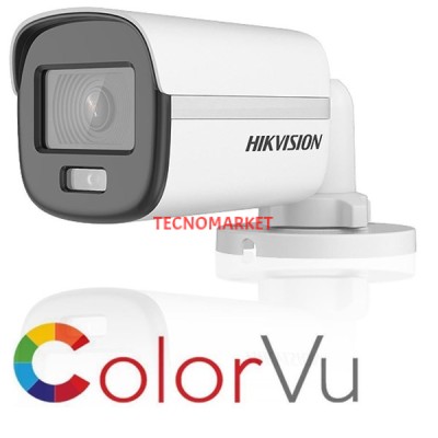 HIKVISION 2MP BULLET 2.8MM COLOR-VU DS-2CE10DF0T-LPFS AHD Kamera
