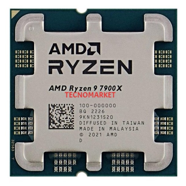 AMD RYZEN 9 7900X 78MB 12çekirdekli O/B UHD AM5 170w Kutusuz+Fansız AMD RYZEN 9 7900X 78MB 12çekirdekli O/B UHD AM5 170w Kutusuz+Fansız