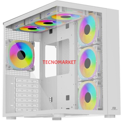 POWERBOOST PB-SS02W SEA WIEW 7-RGB FANLI GAMING MID-TOWER PC KASASI BEYAZ