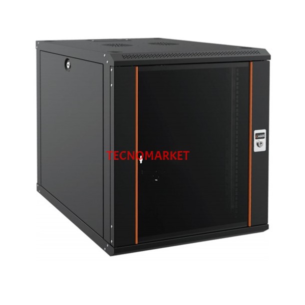 AGER 12U 600x450mm Duvar Tipi Siyah Kabinet Agena AG-AN12U6045S1 AGER 12U 600x450mm Duvar Tipi Siyah Kabinet Agena AG-AN12U6045S1