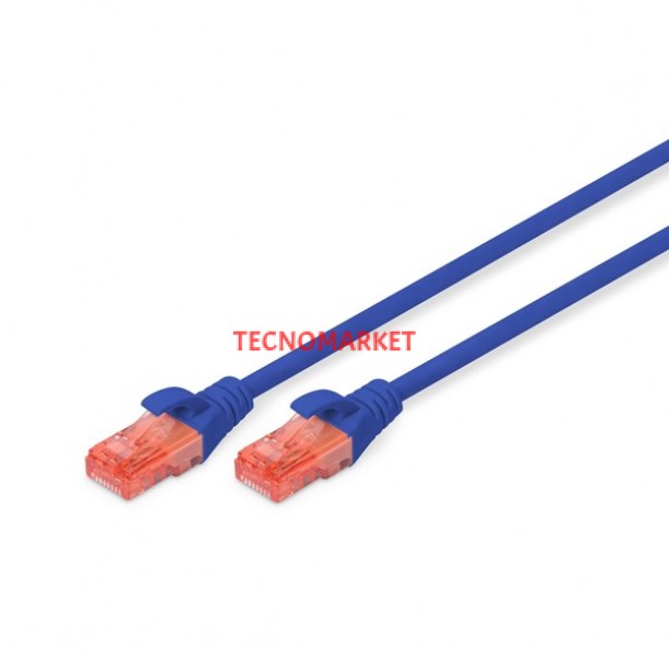 DIGITUS 0.25m CAT6 Utp DK-1617-0025/B Mavi Patch Kablo (10'lu Paket) DIGITUS 0.25m CAT6 Utp DK-1617-0025/B Mavi Patch Kablo (10'lu Paket)