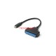 QPORT Q-TU3 TYPE-C/SATA Çevirici Kablo QPORT Q-TU3 TYPE-C/SATA Çevirici Kablo