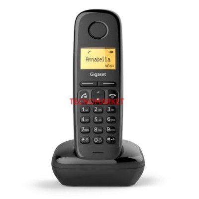 GIGASET A270 Kablosuz LCD Ekranlı Telefon Siyah