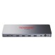 CUDY CS700 13-IN-1 10Gbps Alüminyum USB-C Dual 4K Docking Station CUDY CS700 13-IN-1 10Gbps Alüminyum USB-C Dual 4K Docking Station