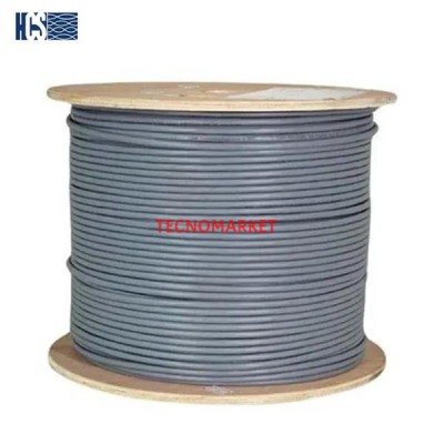 HCS 500metre H06-00402-DP0-FV0000 CAT6 LSOH UTP Kablo Gri