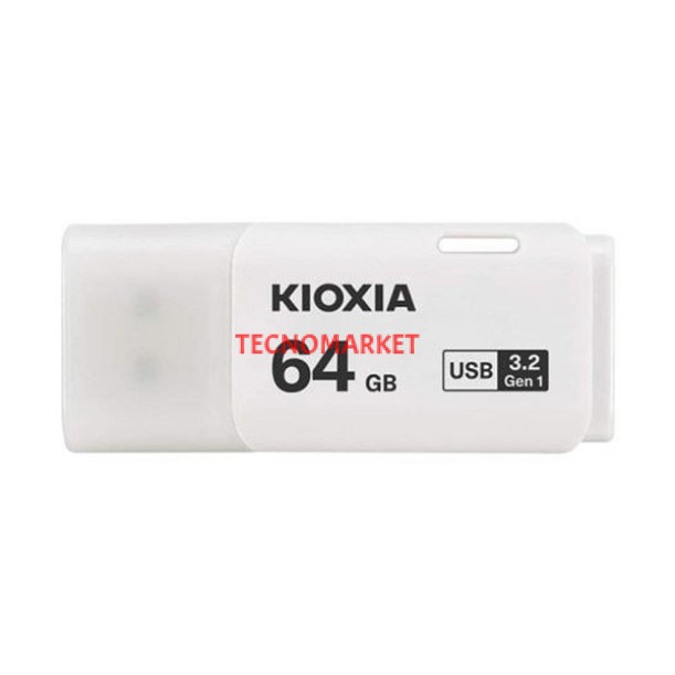 KIOXIA 64GB USB 3.2 U301 LU301W064GG4 Beyaz Taşınabilir Bellek KIOXIA 64GB USB 3.2 U301 LU301W064GG4 Beyaz Taşınabilir Bellek