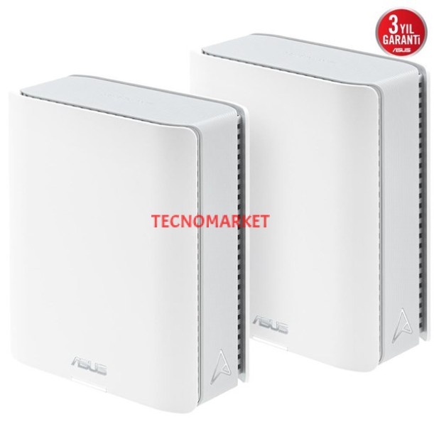 ASUS ZENWIFI BT10 BE18000 MESH ROUTER 2-li paket beyaz ASUS ZENWIFI BT10 BE18000 MESH ROUTER 2-li paket beyaz