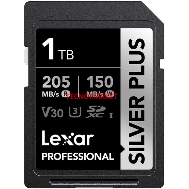 LEXAR 1TB SILVER PLUS LSDSIPL001T-BNNNG SDHC HAFIZA KARTI LEXAR 1TB SILVER PLUS LSDSIPL001T-BNNNG SDHC HAFIZA KARTI