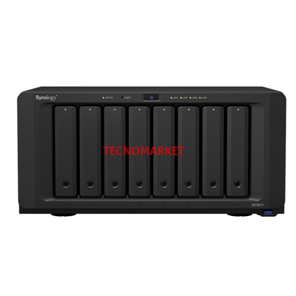 SYNOLOGY DS1821-16G PLUS RYZEN V1500B 16GB RAM- 8-diskli Nas Server (Disksiz) SYNOLOGY DS1821-16G PLUS RYZEN V1500B 16GB RAM- 8-diskli Nas Server (Disksiz)