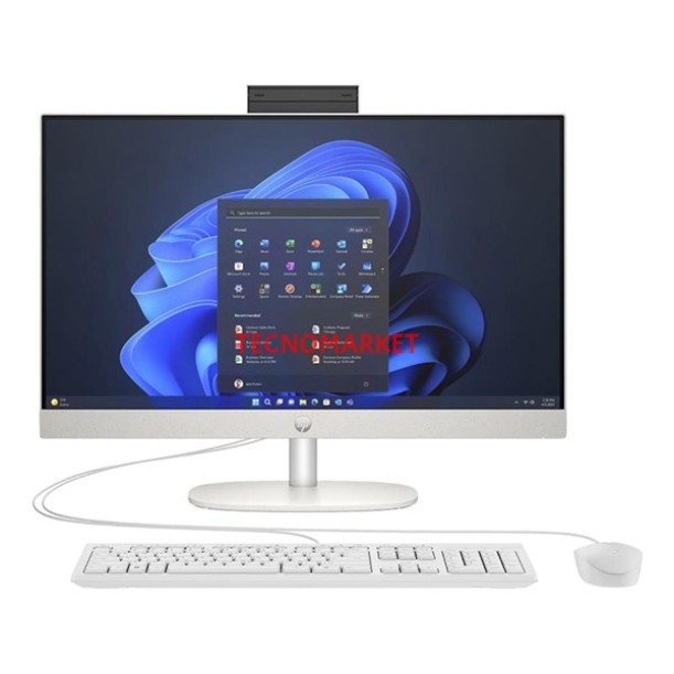 HP 23.8" 240 G10 A54THET CORE i5 1335U 32GB RAM- 512GB NVME O/B UHD W11H Beyaz HP 23.8" 240 G10 A54THET CORE i5 1335U 32GB RAM- 512GB NVME O/B UHD W11H Beyaz